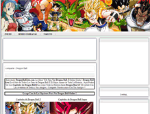 Tablet Screenshot of dragonballzeta.com